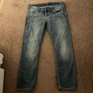 Silver santorini capris size 29. Excellent condition.